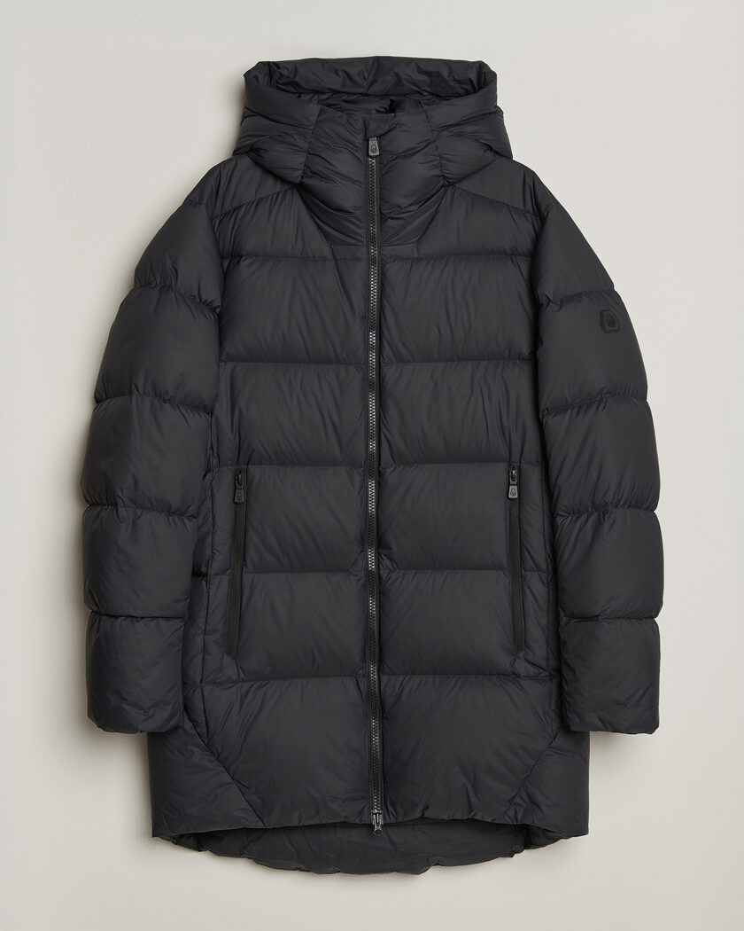 Sail Racing Cloud Down Hooded Parka Carbon – Schwarz