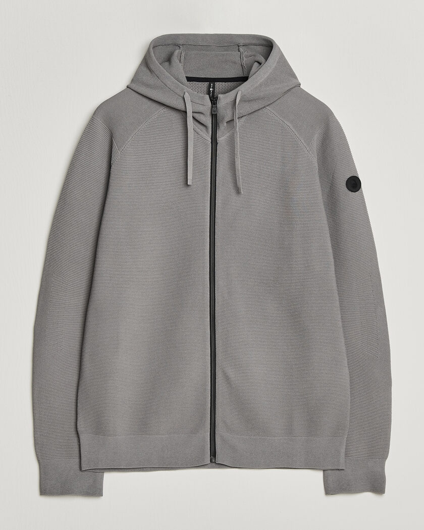 Sail Racing Element Seamless Full Zip Hoodie Frost Grey – Grau