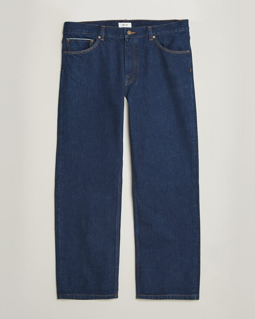 NN07 Otis Selvedge Relaxed Fit Jeans Raw Indigo – Blau