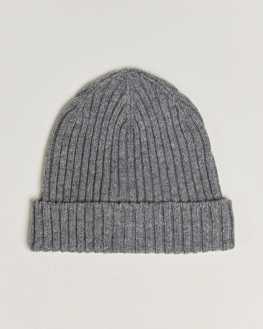 Stenströms Brushed Merino Beanie  Grey – Grau