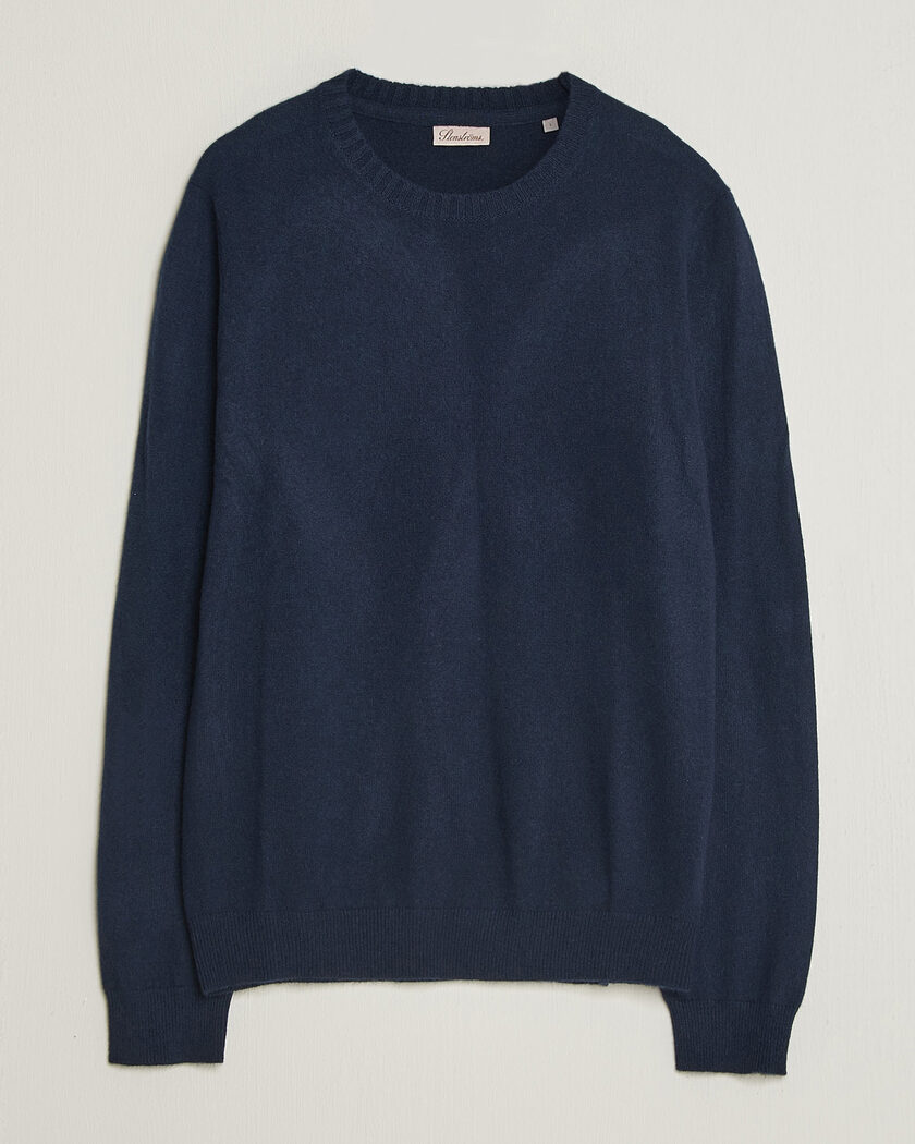 Stenströms Cashmere Crewneck Navy – Blau