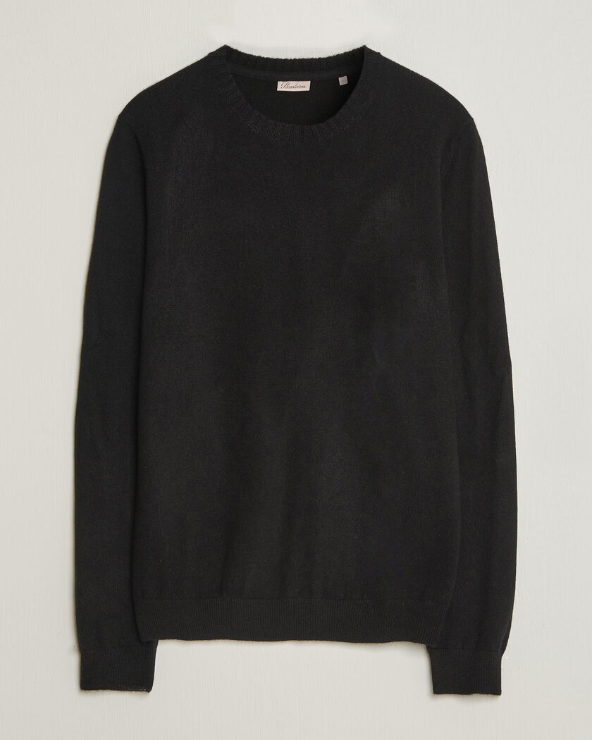 Stenströms Cashmere Crewneck Black – Schwarz