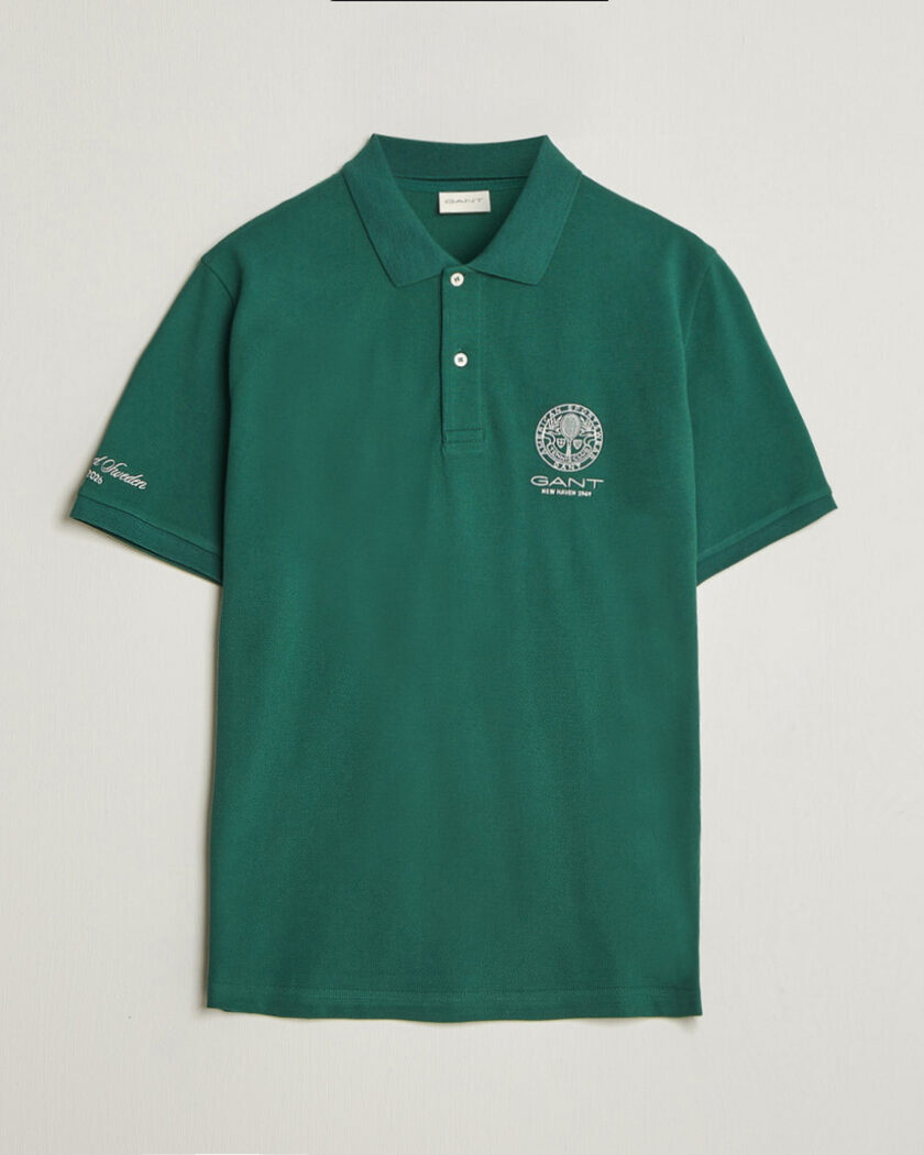  Gant Tournament Pique Green – Grün
