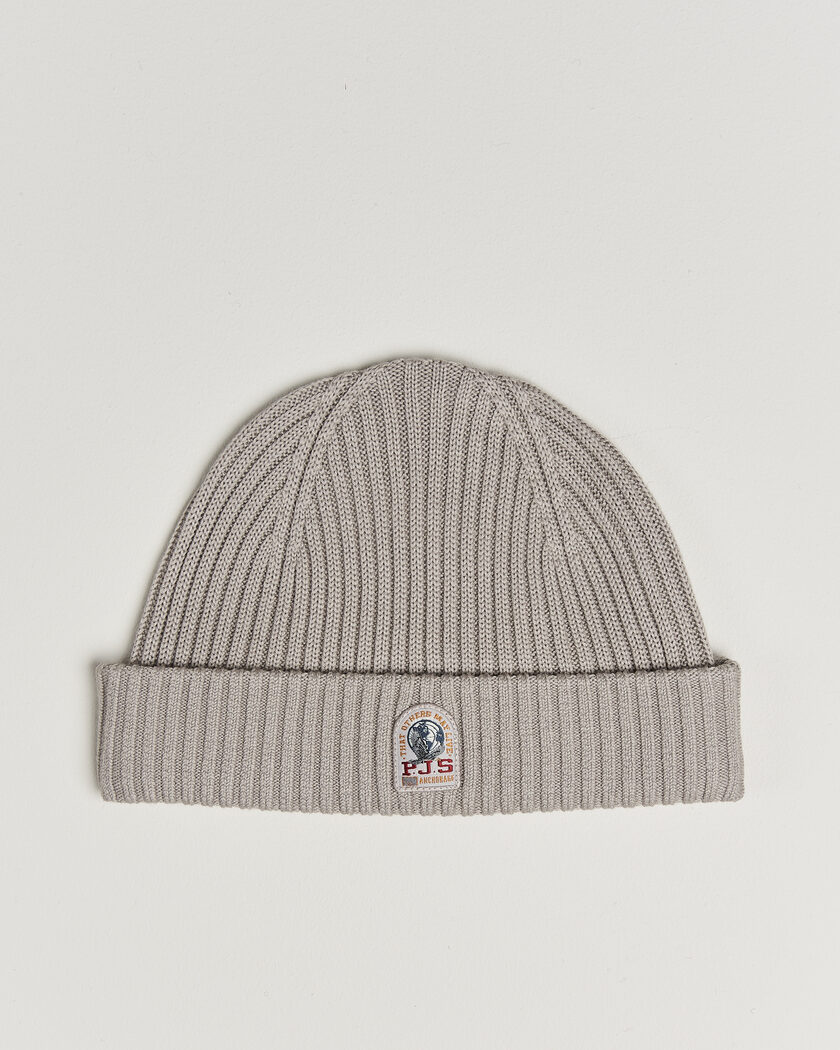 Parajumpers Matio Ribbed Hat Mid Grey – Grau