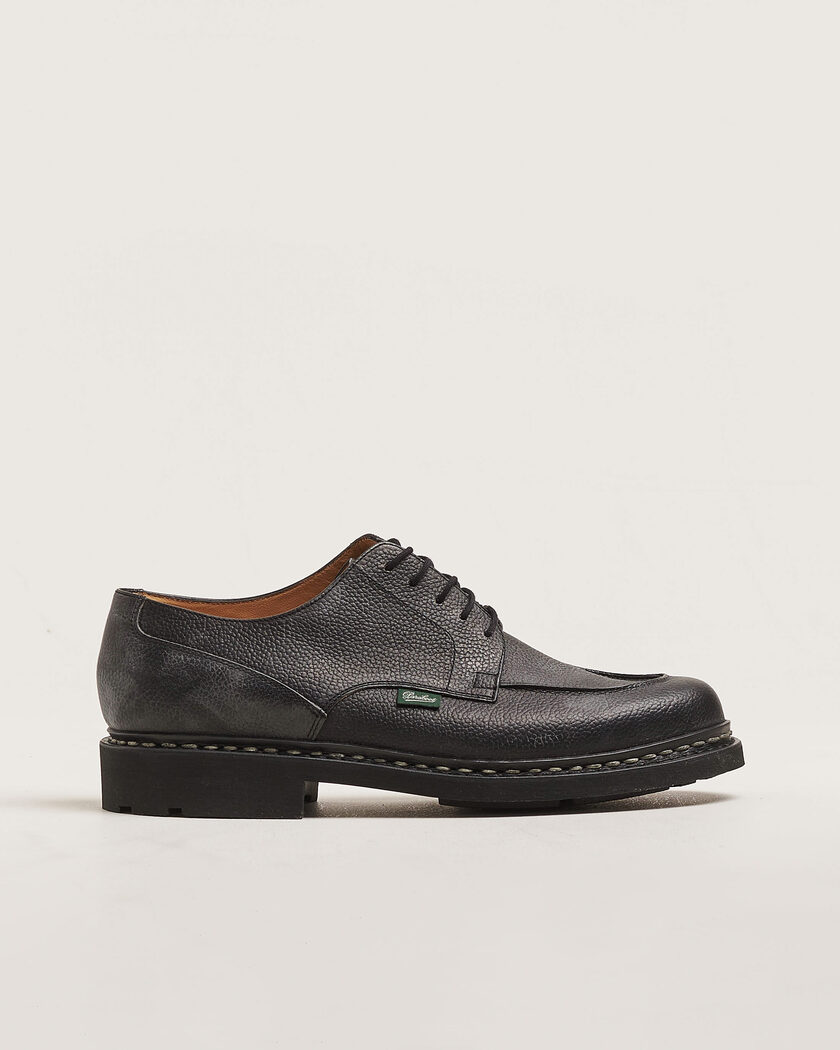 Paraboot Chambord Derby Black Grain – Schwarz