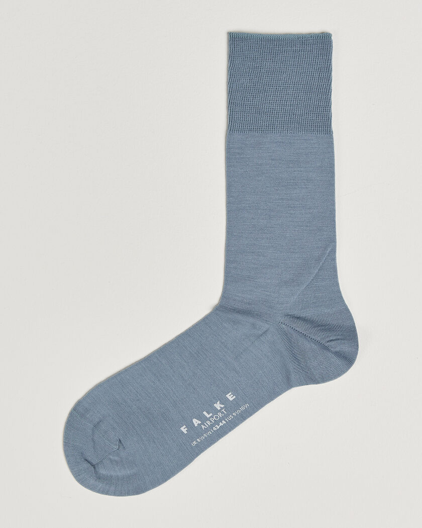Falke Airport Socks Monument – Blau