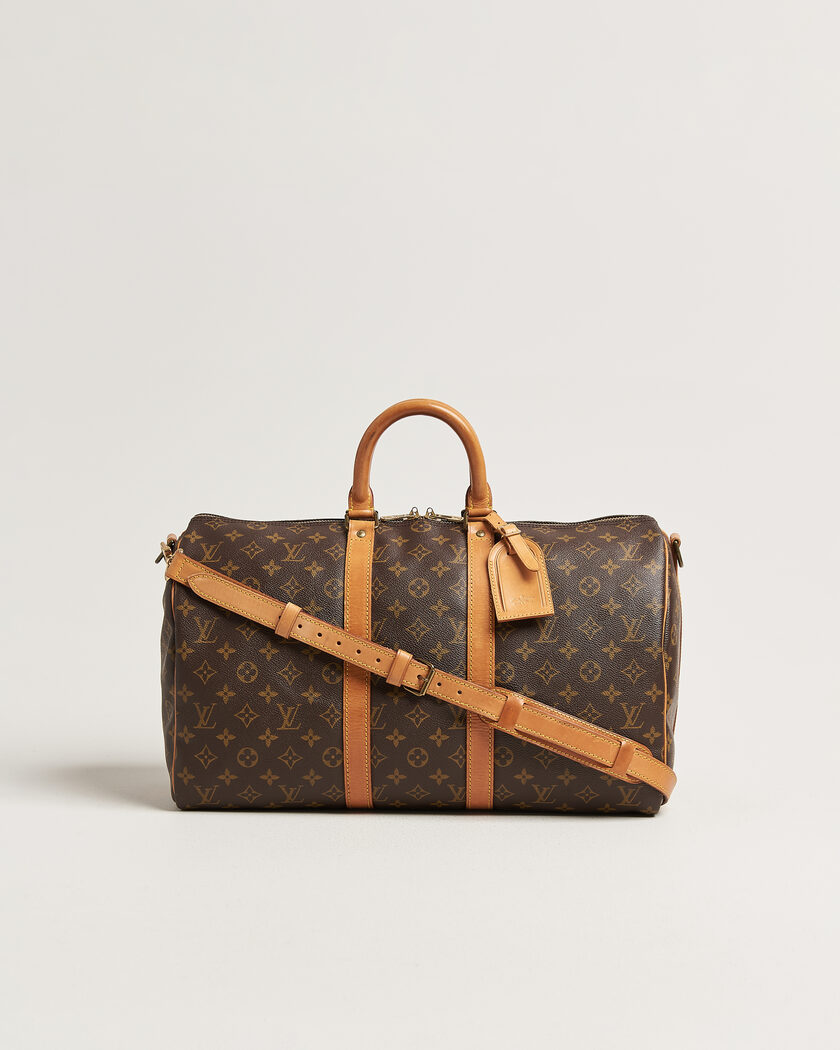Louis Vuitton Pre-Owned Keepall 45 Bandoulière Monogram – Braun