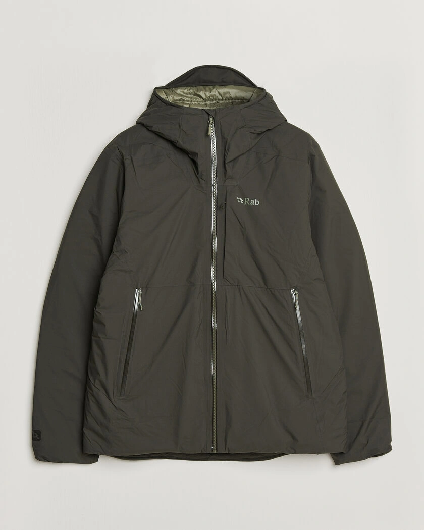 Rab Microlight Waterproof Shield Jacket Dark Army – Grün