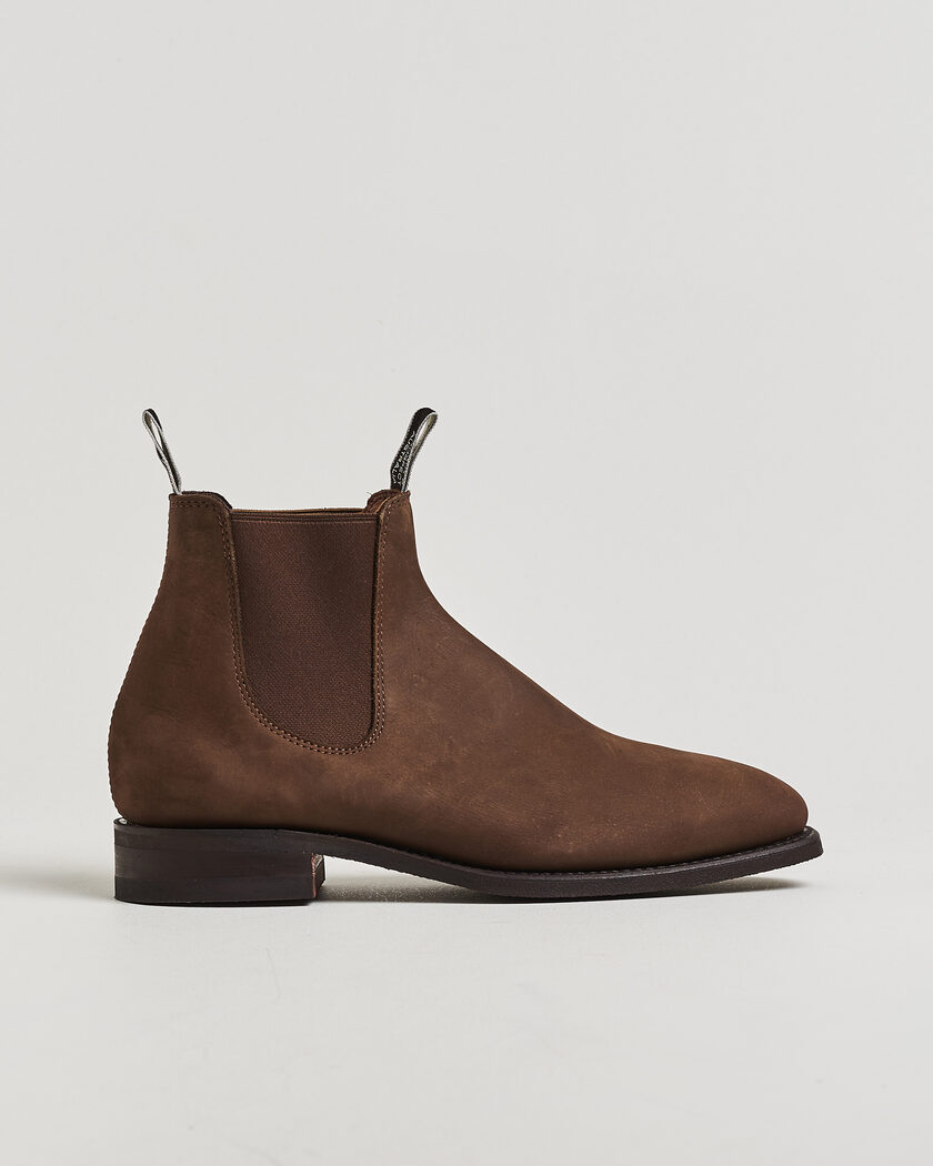 R.M.Williams Comfort Craftsman G Boot Lichen Suede – Grün