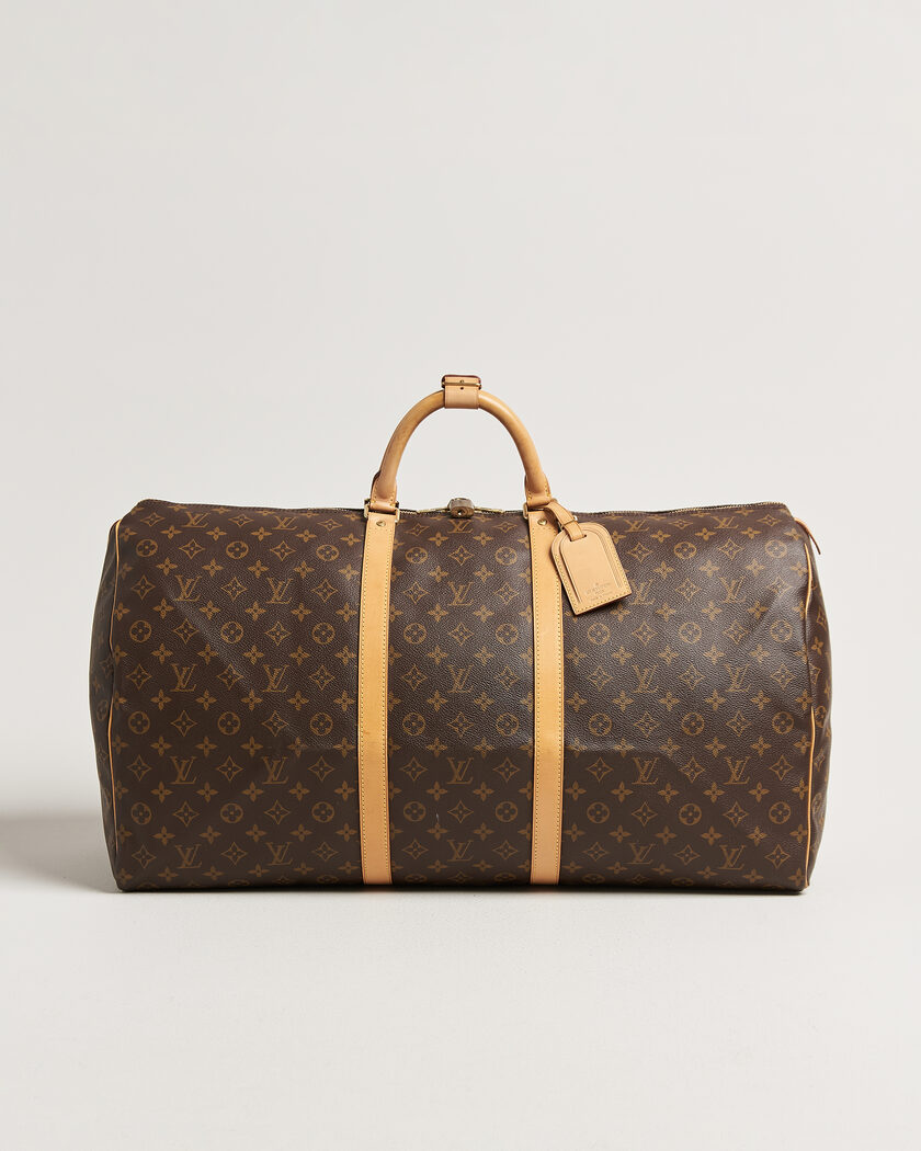  Louis Vuitton Pre-Owned Keepall 60 Monogram – Braun