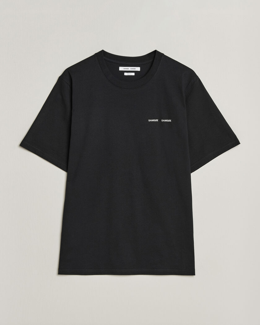 Samsøe Samsøe Thomas Cotton T-Shirt Black – Schwarz