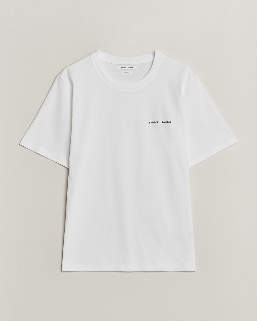 Samsøe Samsøe Thomas Cotton T-Shirt White – Weiß