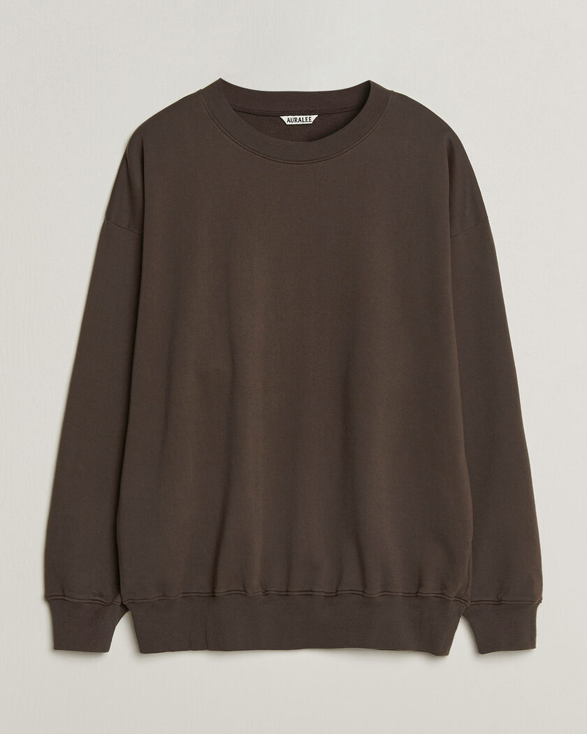 Auralee Super High Gauge Sweat Pullover Dark Brown – Braun