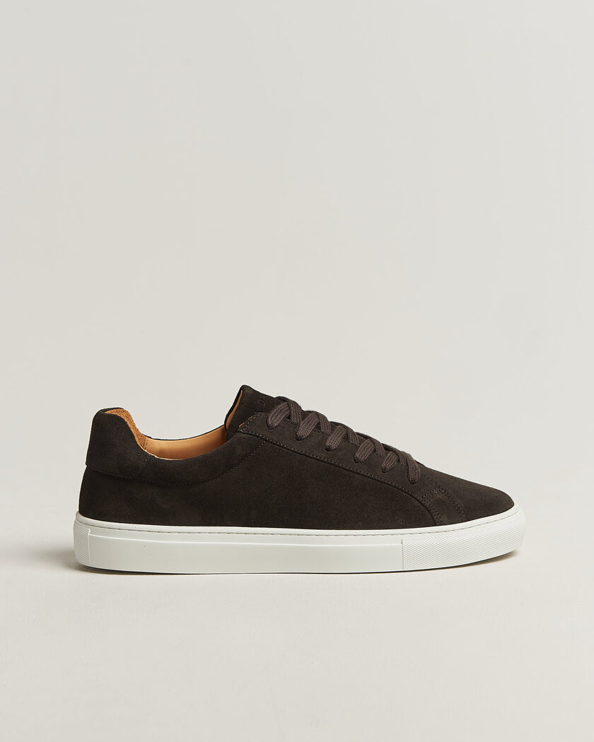 A Day's March Marching Suede Sneaker Chocolate – Braun
