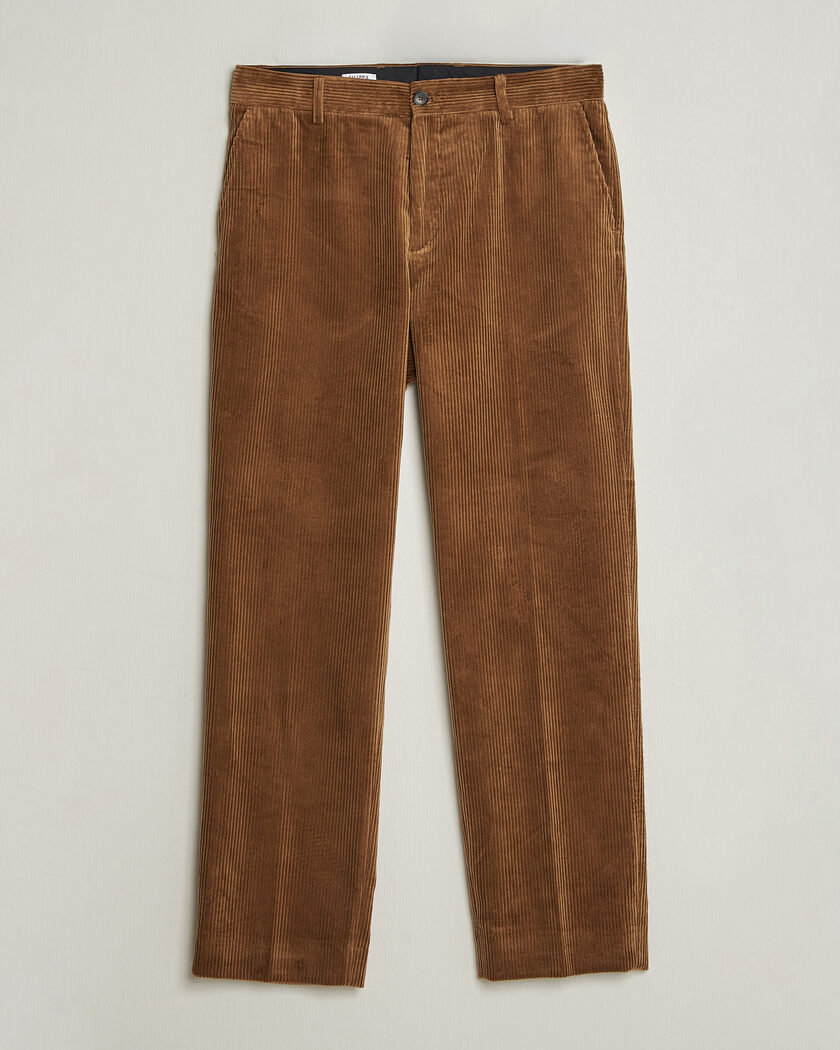 Filippa K Julian Corduroy Chino Trousers Tobacco – Braun
