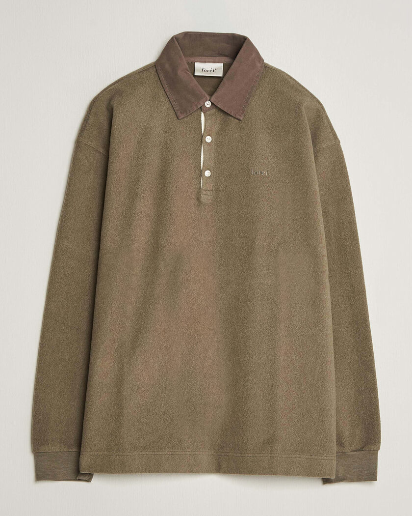 Forét Herb Brushed Rugby Washed Brown – Braun