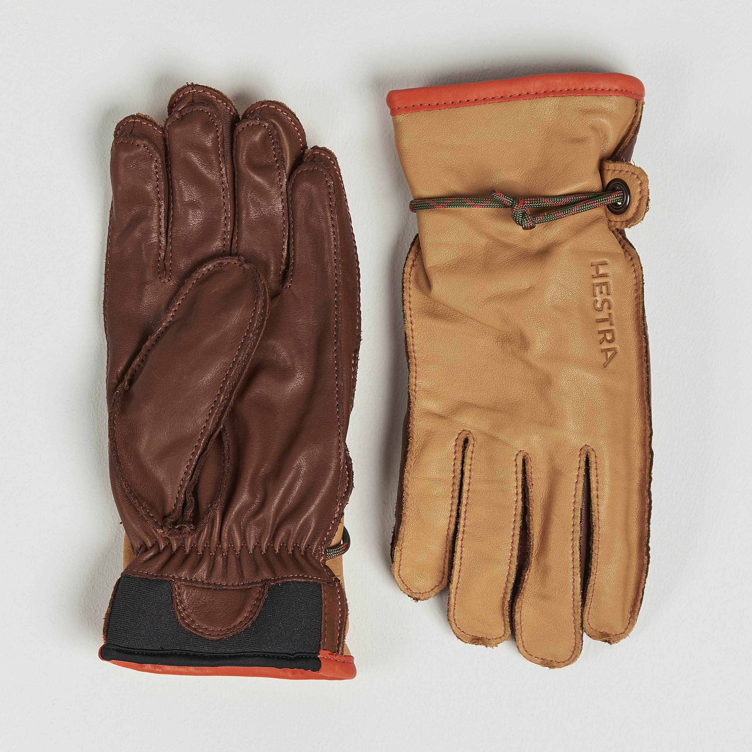 Hestra Wakayama Leather Ski Glove Cognac/Brown bei Care of Carl