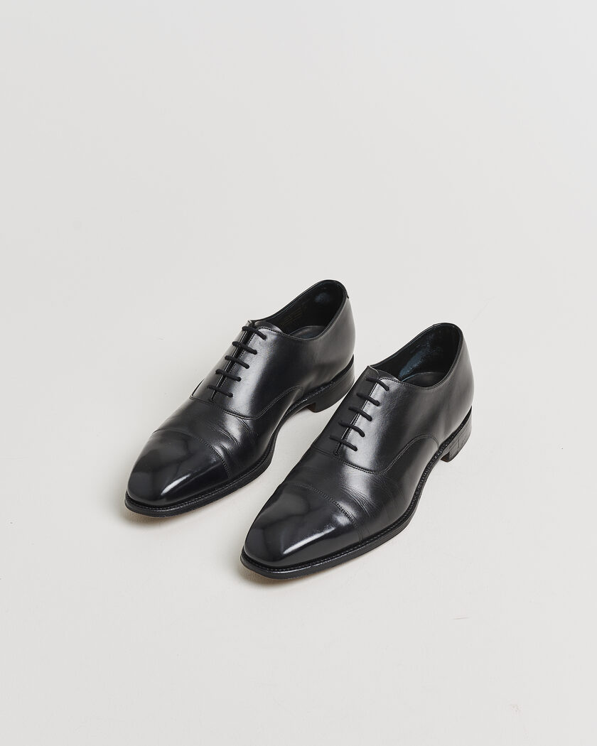 Pre-owned Loake 1880 Rothschild Oxford Black Calf UK11 - EU45 – Schwarz