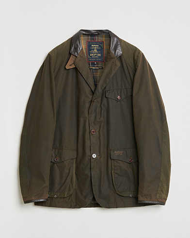 Pre-owned Barbour Heritage Dept. B Commander Jacket Olive XL – Grün
