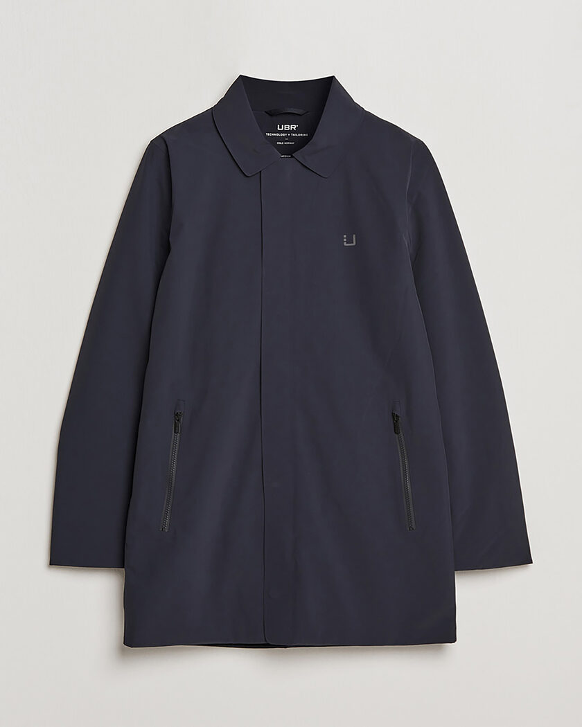 Pre-owned UBR Regulator Coat Black Storm M – Blau