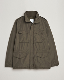 Aspesi Minifield Nylon Field Jacket Dark Military