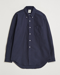 Kamakura Shirts Vintage Ivy Oxford Button Down Shirt Navy