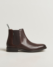 PS Paul Smith Augustus Leather Chelsea Boot Brown