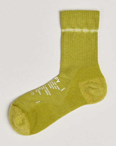 Satisfy Merino Tube Socks Tie Dye Grenoble Green