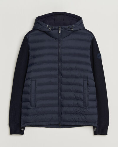 Colmar Hybrid Hood Jacket Navy