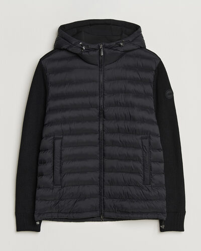 Colmar Hybrid Hood Jacket Black