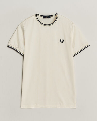 Fred Perry Twin Tipped T-Shirt Ecru