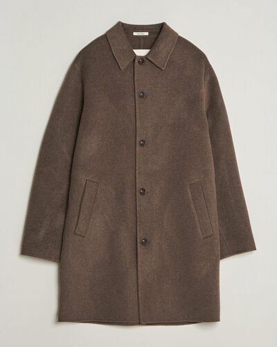Gant Handstitched Wool/Cashmere Top Coat Shadow Brown
