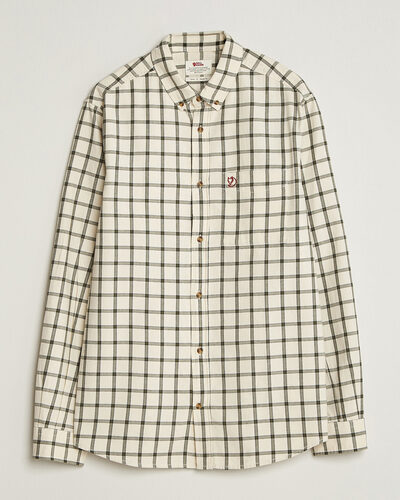 Fjällräven Övik Flannel Shirt Chalk White