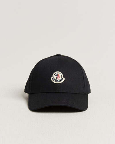 Moncler Logo Baseball Cap Black