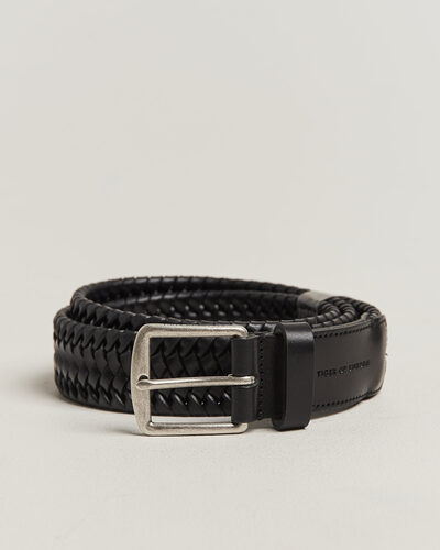 Tiger of Sweden Braidant Braided Belt Black