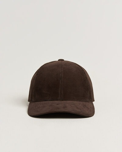 Varsity Headwear Corduroy Baseball Cap Mocha Brown