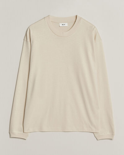 NN07 Lionel Suvin Cotton Long Sleeve T-Shirt Ivory