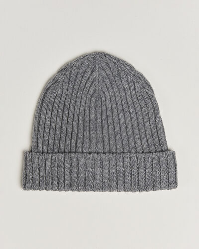 Stenströms Brushed Merino Beanie Grey