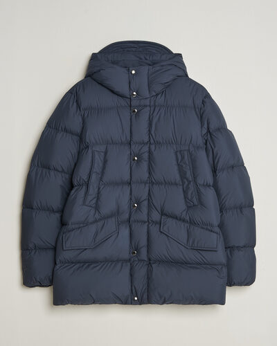Woolrich Cloud Davis Parka Melton Blue