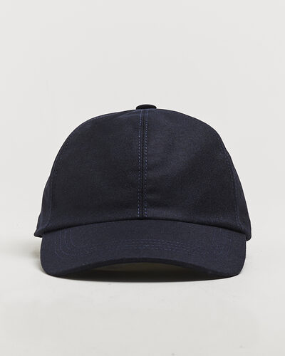 Wigéns Wool/Cashmere Baseball Cap Navy