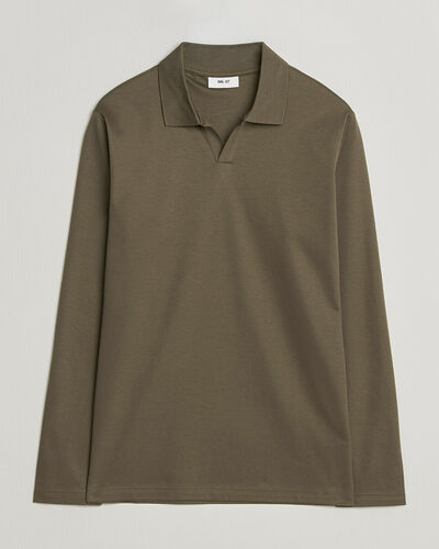 NN07 Paul Long Sleeve Polo Mable Husk