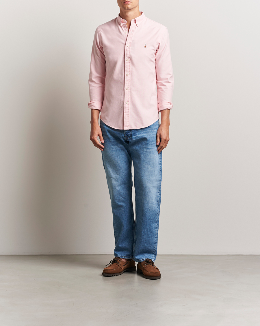 Herren | Hemden | Polo Ralph Lauren | Slim Fit Shirt Oxford Pink