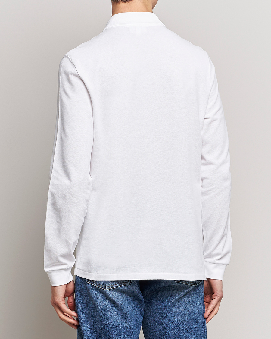 Herren | Poloshirts | Lacoste | Original Long Sleeve Polo Piké White