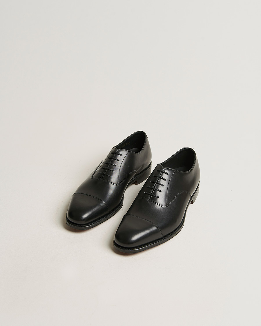 Herren | Handgefertigte Schuhe - Schuhspanner inklusive | Loake 1880 | Aldwych Oxford Black Calf
