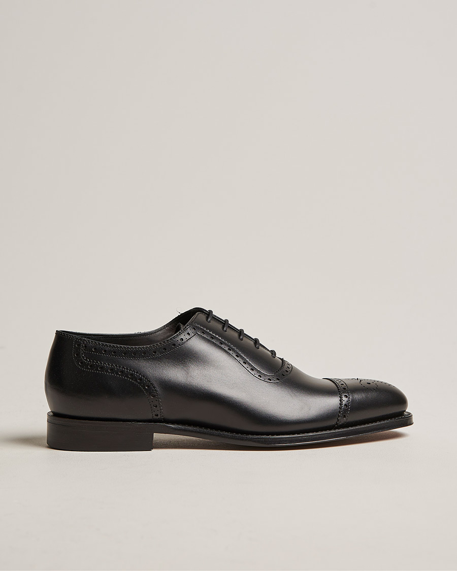 Herren | Loake 1880 Strand Brogue Black Calf | Loake 1880 | Strand Brogue Black Calf