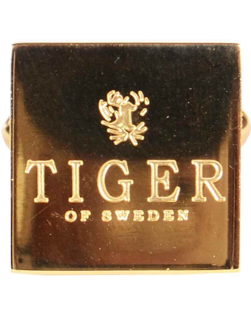 Herren | Tiger of Sweden Francesco Cuff Link Gold | Tiger of Sweden | Francesco Cuff Link Gold