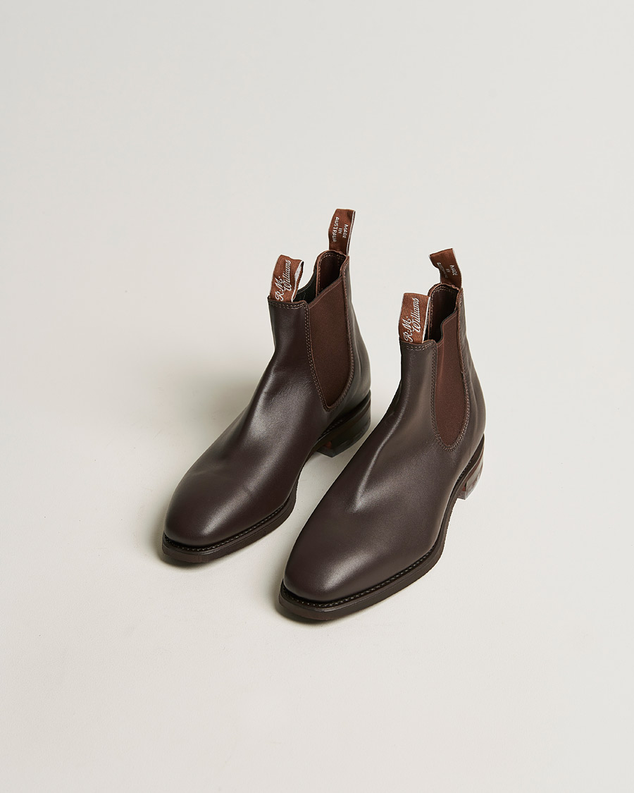Herren | Handgefertigte Schuhe | R.M.Williams | Blaxland G Boot Yearling Chestnut