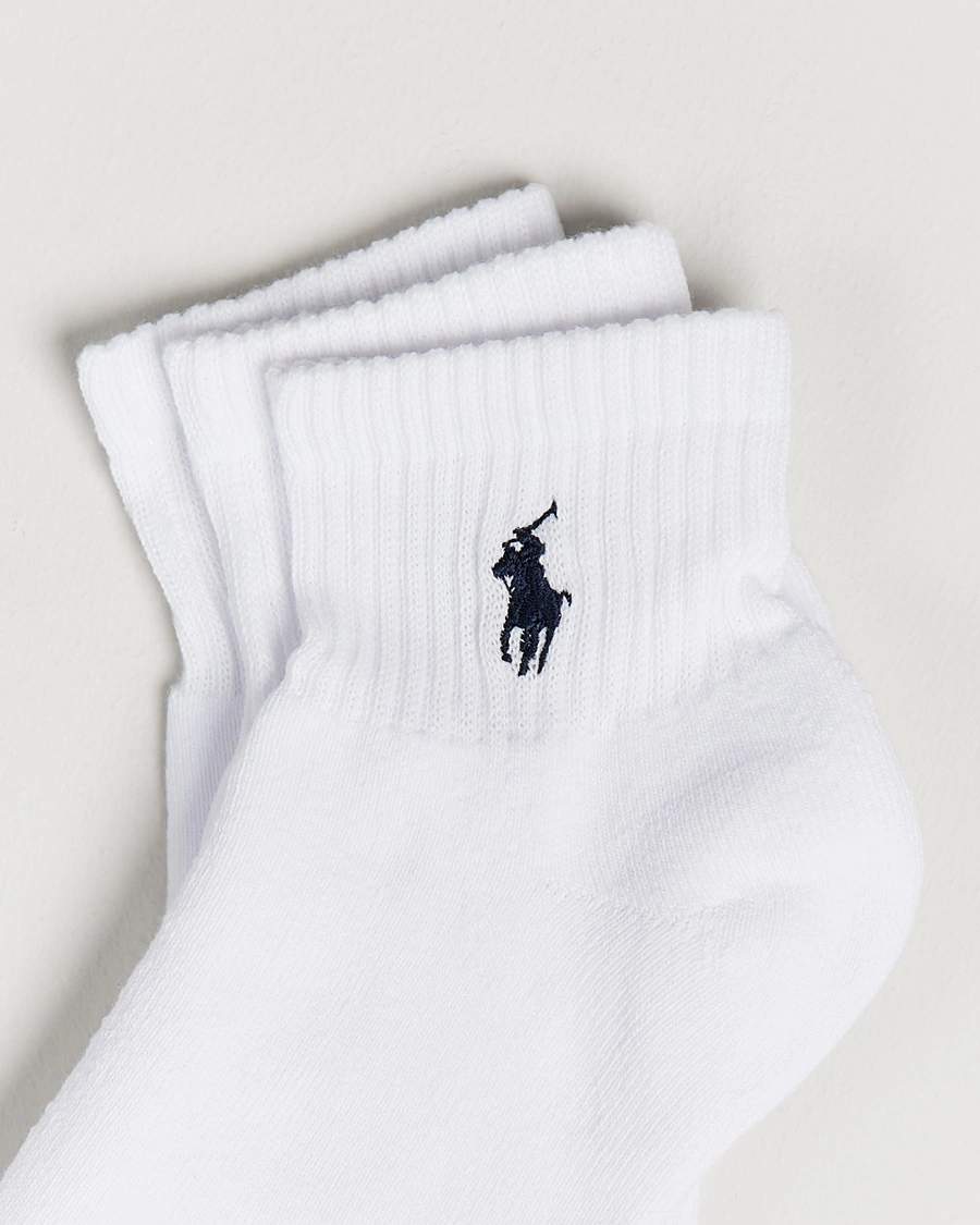 Herren | Polo Ralph Lauren | Polo Ralph Lauren | 3-Pack Sport Quarter Socks White