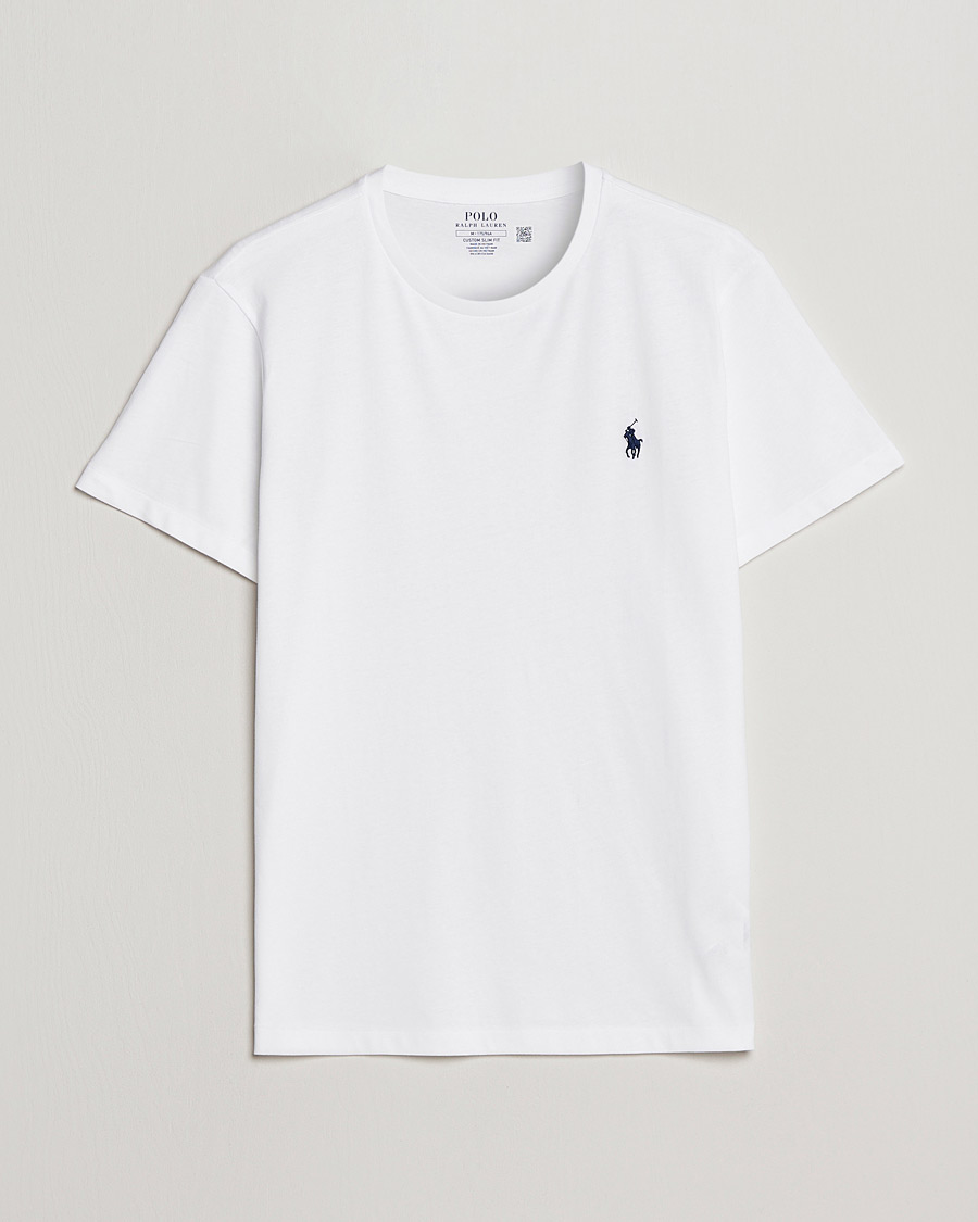 Herren | T-Shirts | Polo Ralph Lauren | Custom Slim Fit Tee White M
