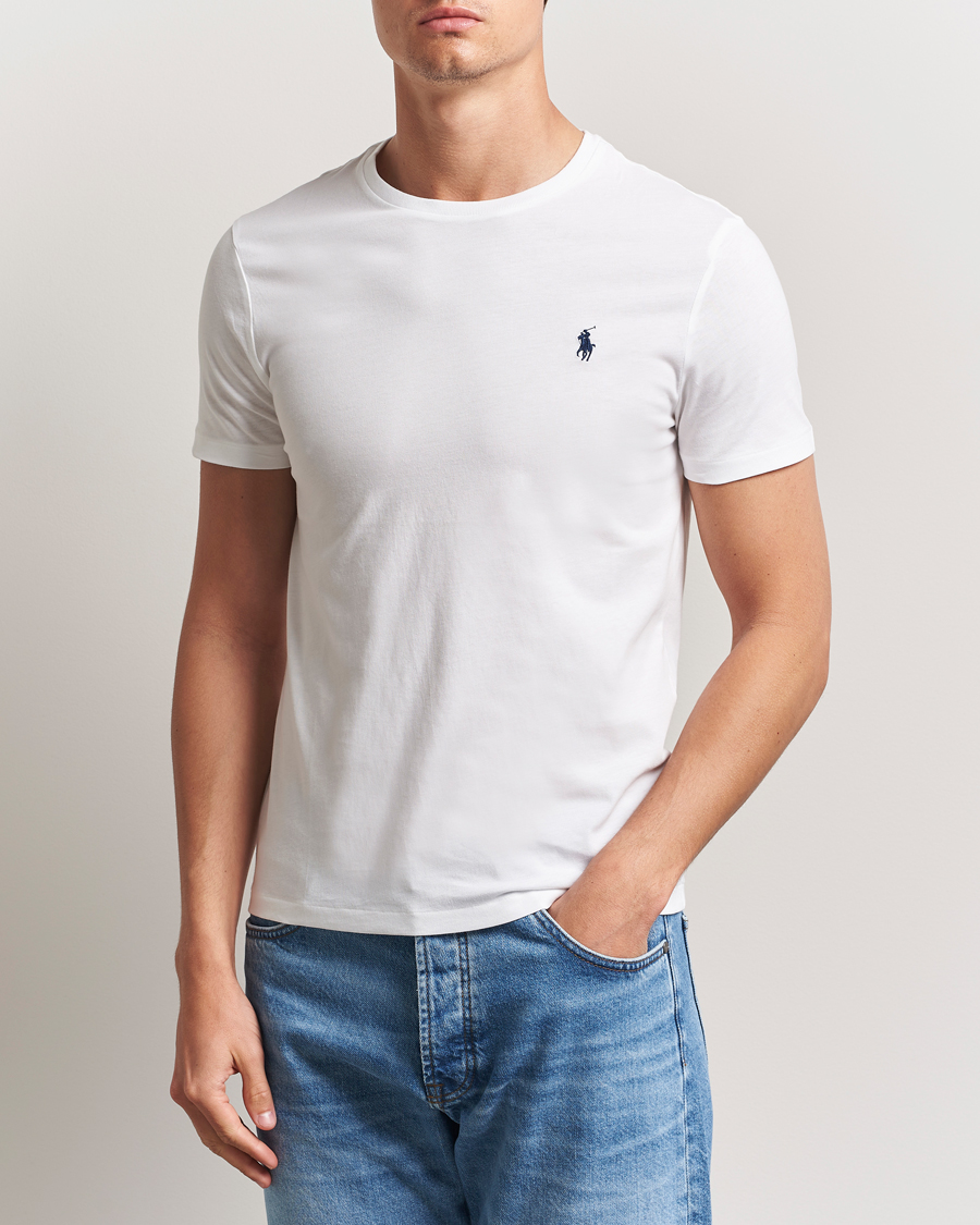 Herren | T-Shirts | Polo Ralph Lauren | Custom Slim Fit Tee White M